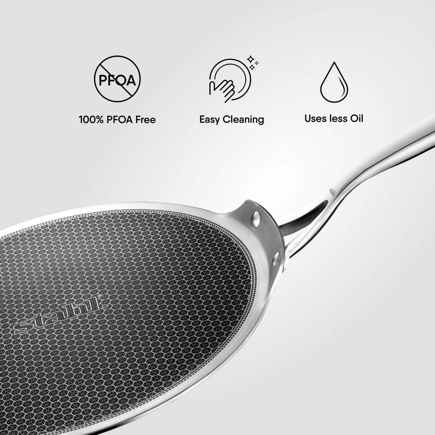 Artisan Hybrid Flat Tawa 30 cm(30cm) - Image 5