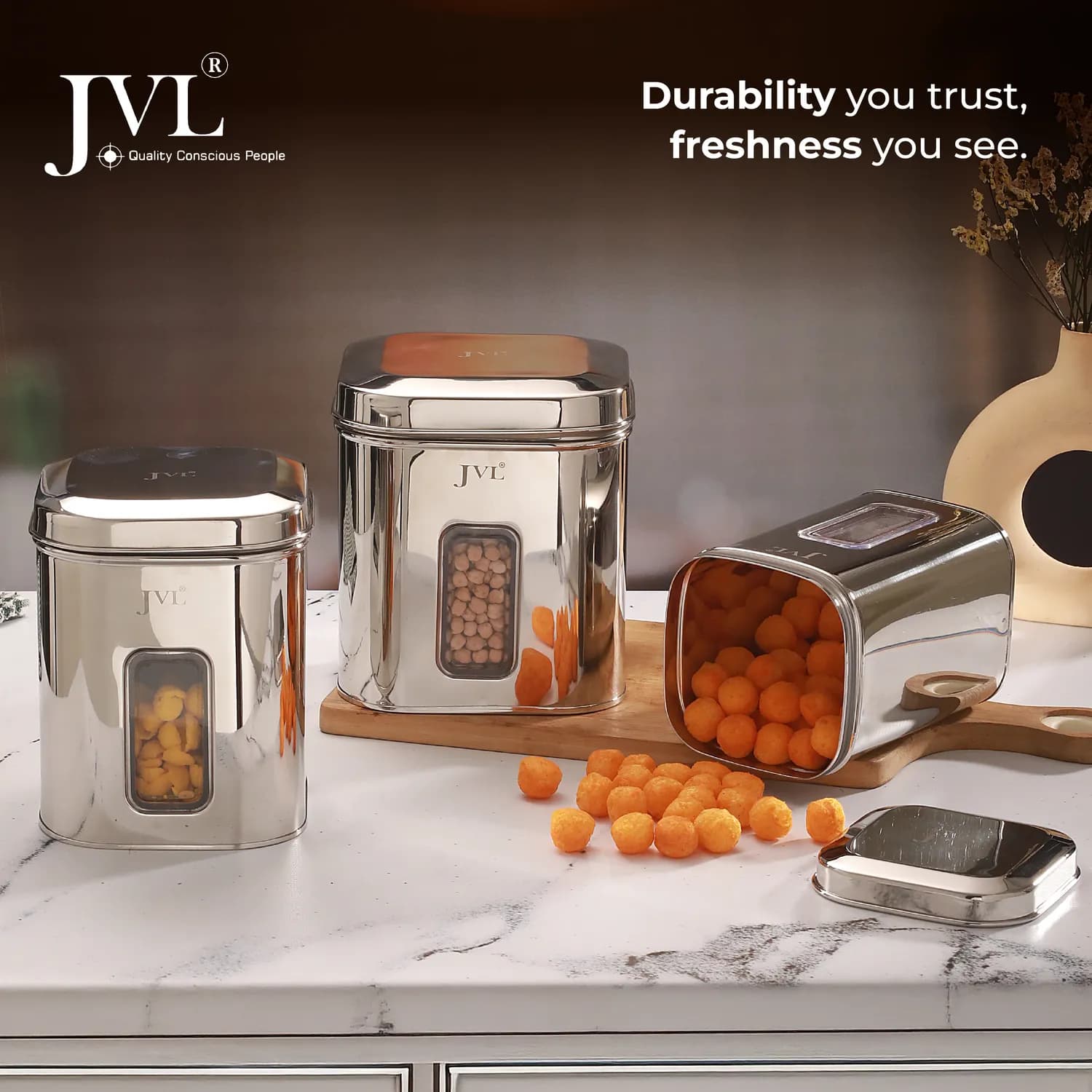 Flossy Window Canister 1800 ml(1800 ml) - Image 2