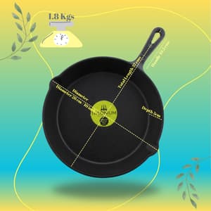 Triple Seasoned Cast Iron Classic Skillet 10 in(26cm)